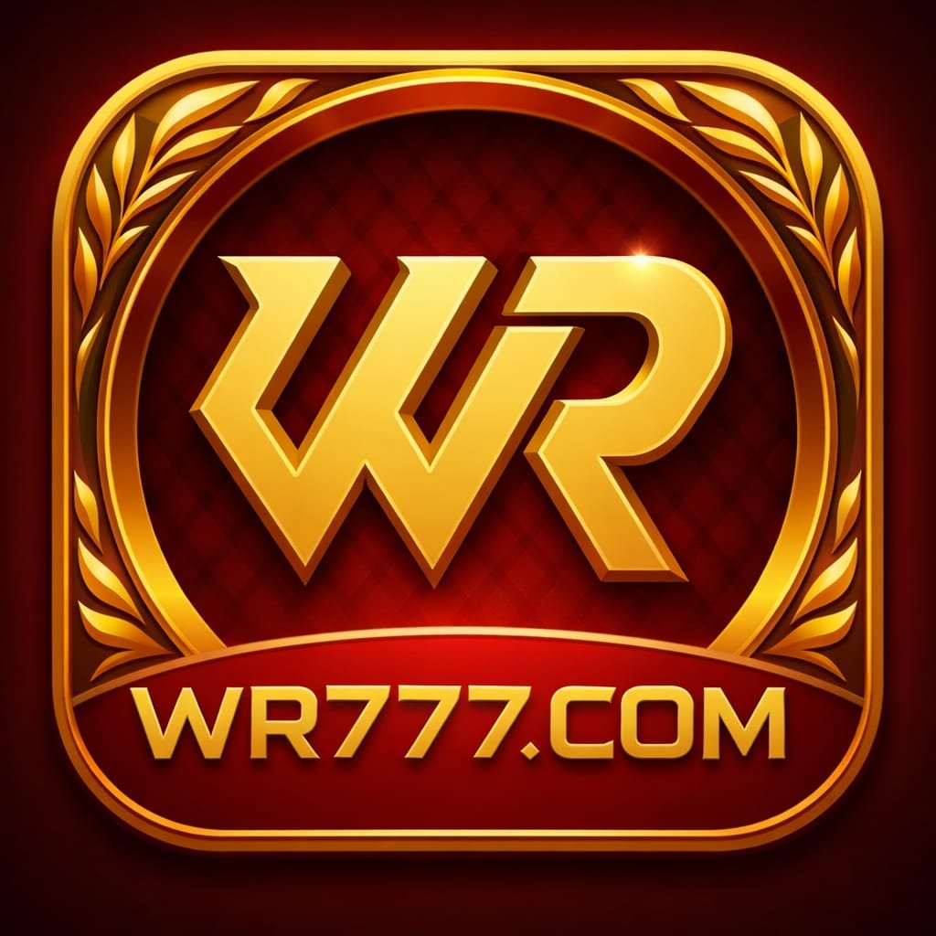 WR777 logo official badge for wr777 game and wr777 com platform